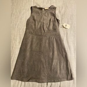 Altar’d State faux suede grey dress. Size Medium. Never worn.